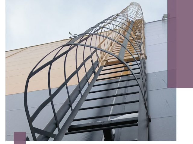 Изготовление и монтаж пожарных лестниц в Павловском Посаде профессионально