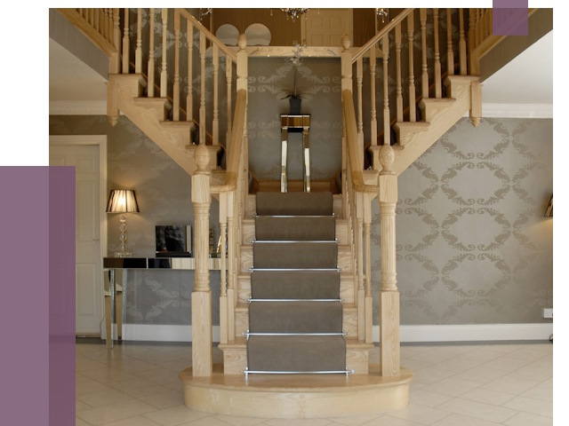 Монтаж деревянных лестниц в Павловском Посаде от 7571 руб. 