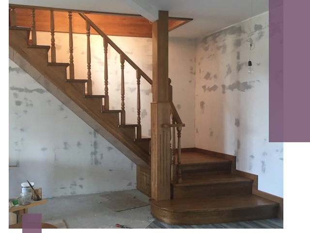 Ремонт деревянных лестниц в Павловском Посаде: быстро и качественно