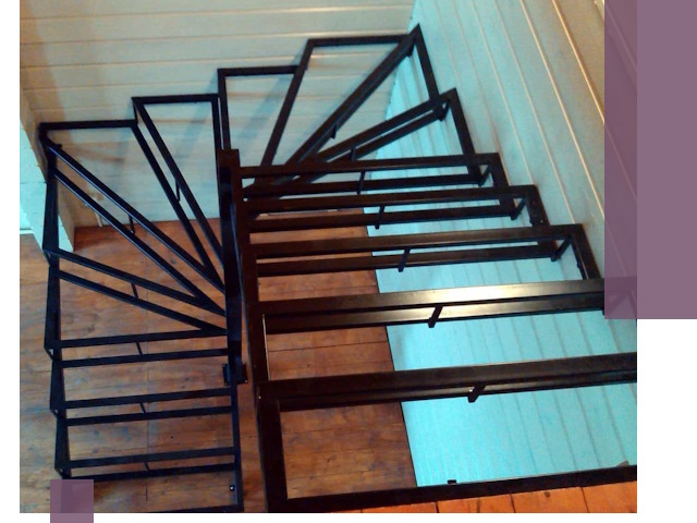 Изготовление металлических лестниц любой сложности в Павловском Посаде