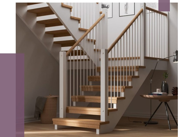 Маршевые лестницы в Павловском Посаде от 37853 руб. — монтаж | ПРОЛЁТ-Пвл