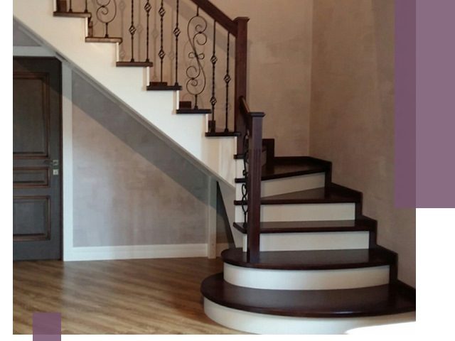 Изготовление Г-образных лестниц под ключ в Павловском Посаде