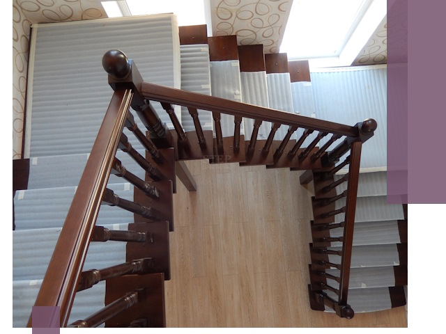 П-образные лестницы под ключ в Павловском Посаде — изготовление и монтаж