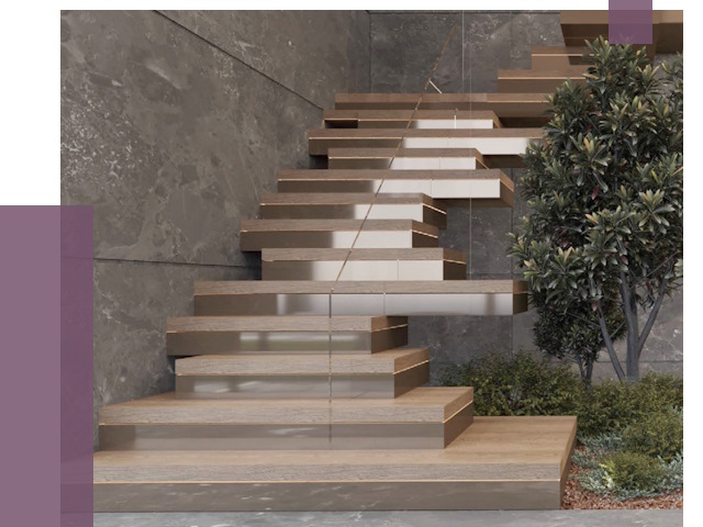 Современные лестницы в Павловском Посаде от 13719 руб. | ПРОЛЁТ-Пвл