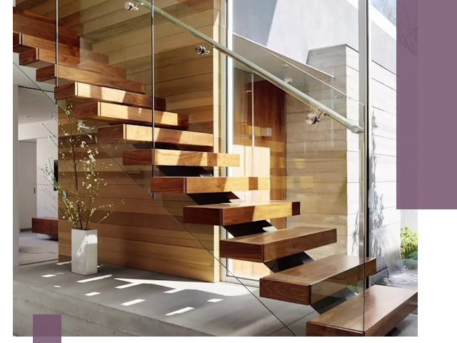 Современные лестницы на заказ в Павловском Посаде — изготовление и монтаж