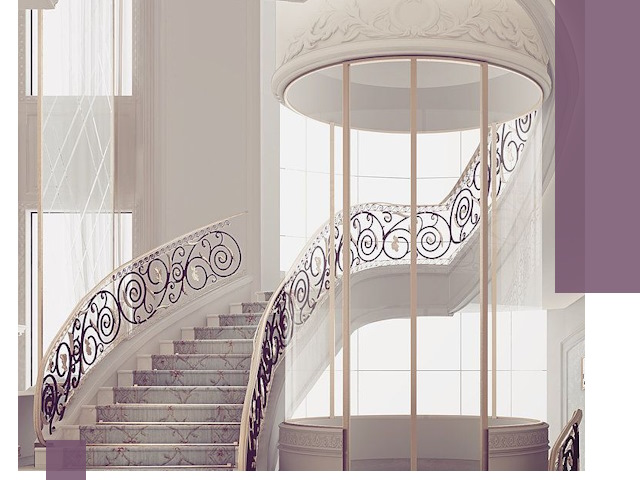 Элитные лестницы на заказ высокого класса в Павловском Посаде