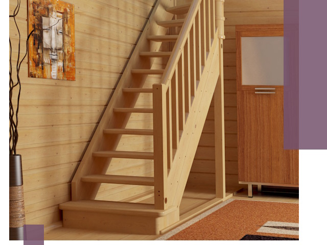 Лестницы эконом класса под ключ в Павловском Посаде — недорого и быстро