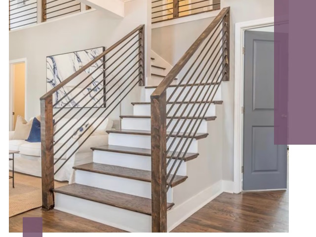 Лестницы для коттеджа под ключ в Павловском Посаде — изготовление и монтаж