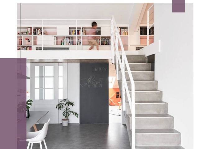 Лестницы для двухуровневой квартиры в Павловском Посаде от 175295 руб. | ПРОЛЁТ-Пвл