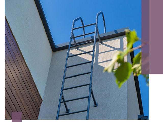 Лестницы на крышу в Павловском Посаде — изготовление, монтаж, демонтаж