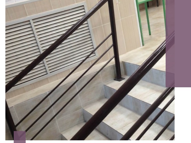 Изготовление перил из металла под ключ в Павловском Посаде