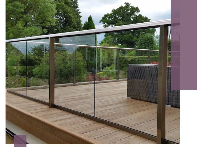 Алюминиевые перила на заказ в Павловском Посаде — монтаж и гарантия