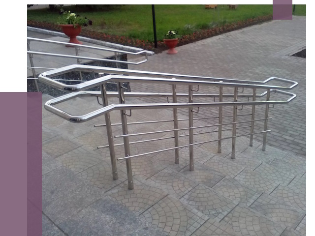 Перила для инвалидов в Павловском Посаде от 7540 руб. под ключ | ПРОЛЁТ-Пвл