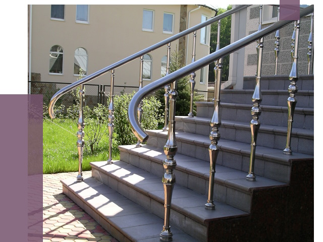 Перила для крыльца в Павловском Посаде от 10670 руб. — монтаж ПРОЛЁТ-Пвл