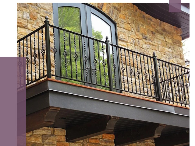 Балконные ограждения в Павловском Посаде от 7977 руб. — купить | ПРОЛЁТ-Пвл