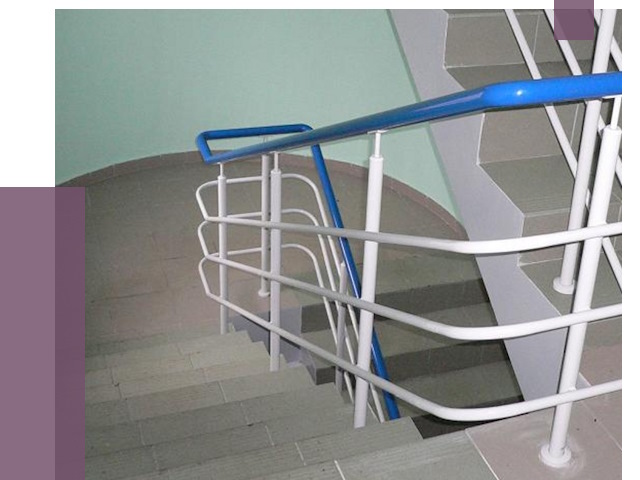 Перила в подъезде в Павловском Посаде — установка и замена от 7367 руб. | ПРОЛЁТ-Пвл