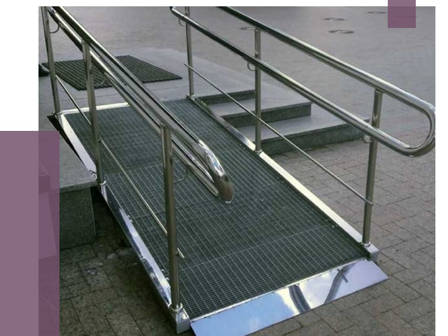 Монтаж пандусов для инвалидов в Павловском Посаде от 8556 руб. под ключ | ПРОЛЁТ-Пвл