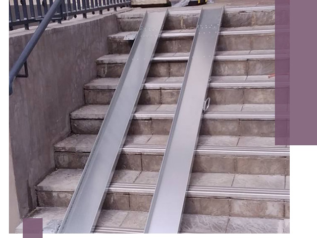 Демонтаж откидных пандусов профессионально в Павловском Посаде