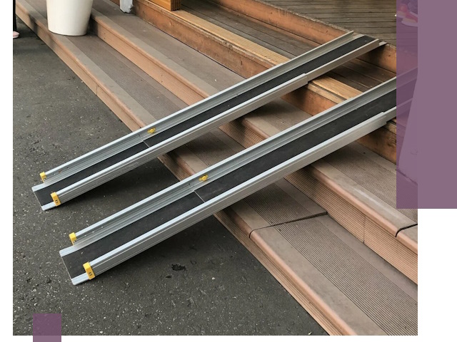 Телескопические пандусы под ключ в Павловском Посаде — изготовление и монтаж