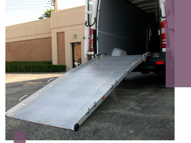 Мобильные пандусы в Павловском Посаде — производство, монтаж и аренда