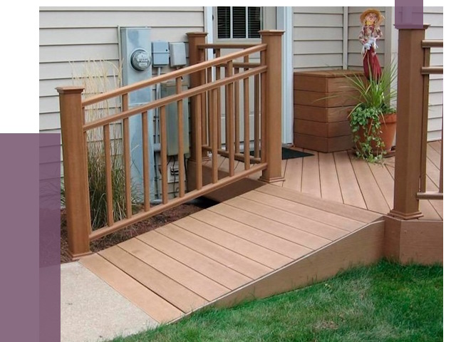 Пандус на крыльцо в Павловском Посаде под ключ от 7723 руб. 