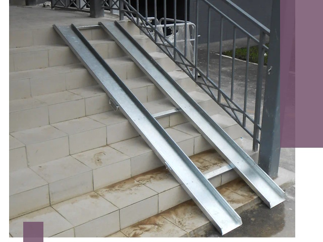 Пандусы для детских колясок в Павловском Посаде: изготовление и монтаж