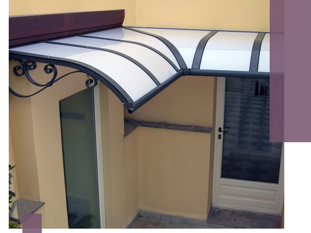 Монтаж козырьков любой сложности в Павловском Посаде под ключ