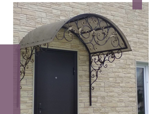 Ремонт козырьков в Павловском Посаде от 7367 руб.  | ПРОЛЁТ-Пвл