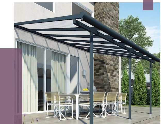 Навесы пристенные в Павловском Посаде от 9044 руб. — монтаж и установка | ПРОЛЁТ-Пвл