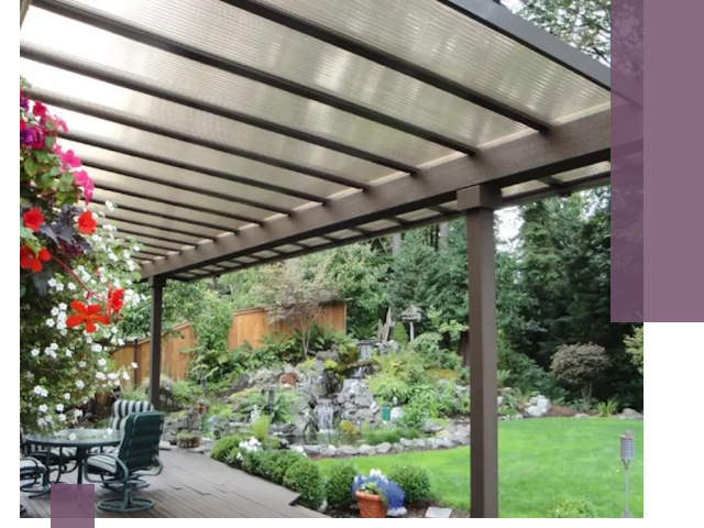 Навесы из поликарбоната под ключ в Павловском Посаде быстро и надёжно