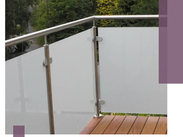 Алюминиевые парапеты для балконов и террас в Павловском Посаде