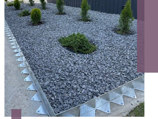 Оцинкованные металлические бордюры под заказ в Павловском Посаде