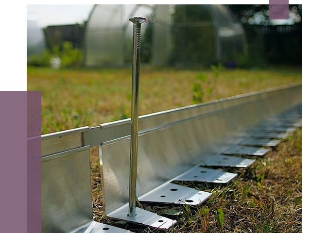 Металлические бордюры для газона в Павловском Посаде от 4268 руб. | ПРОЛЁТ-Пвл