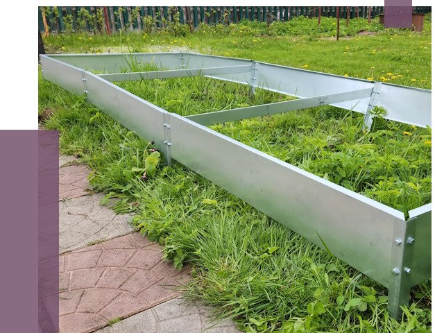 Металлические бордюры для грядок в Павловском Посаде от 1778 руб.