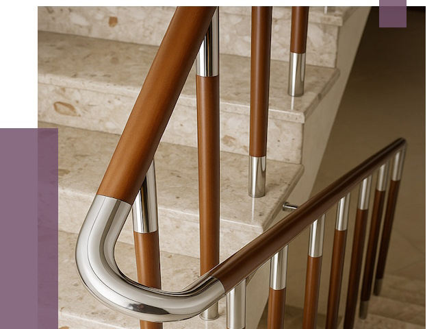 Монтаж поручней в Павловском Посаде от 9654 руб. монтаж под ключ | ПРОЛЁТ-Пвл