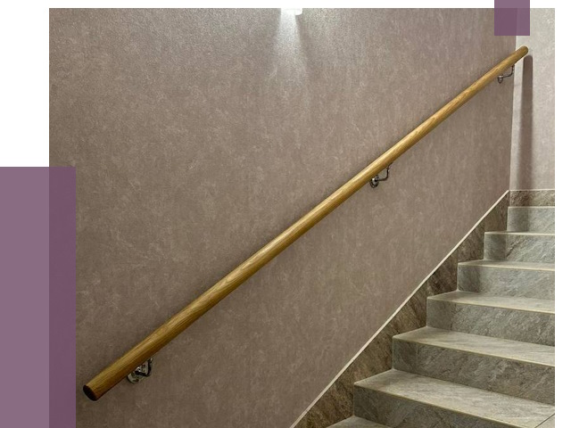 Пристенные поручни в Павловском Посаде под ключ от 3912 руб. 