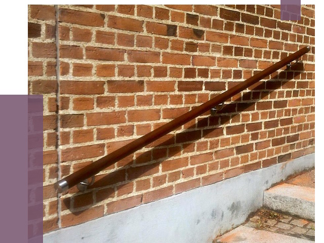 Изготовление пристенных поручней в Павловском Посаде от 4420 руб. — ПРОЛЁТ-Пвл