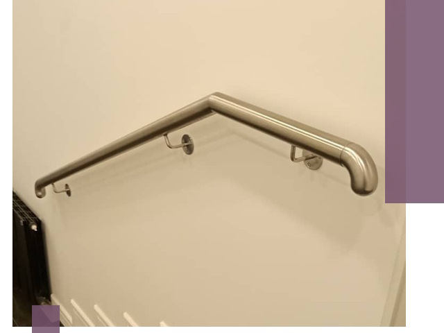 Изготовление пристенных поручней в Павловском Посаде под ключ за сроки