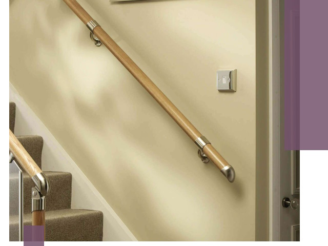 Монтаж пристенных поручней профессионально в Павловском Посаде