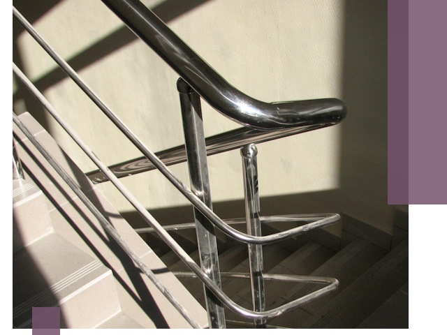 Поручни из нержавеющей стали под ключ в Павловском Посаде