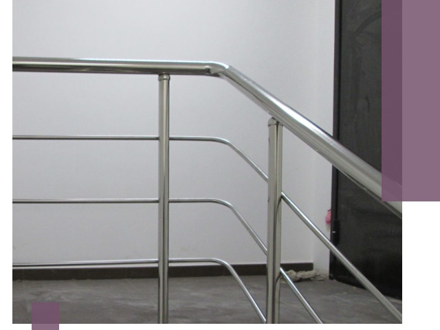 Изготовление поручней из нержавеющей стали в Павловском Посаде